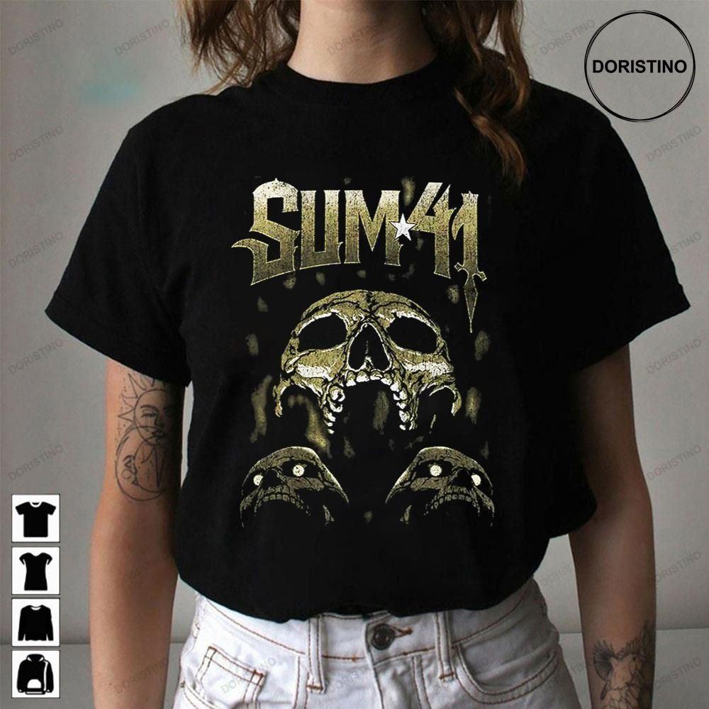 Skull Sum 41 Limited Edition T-shirts